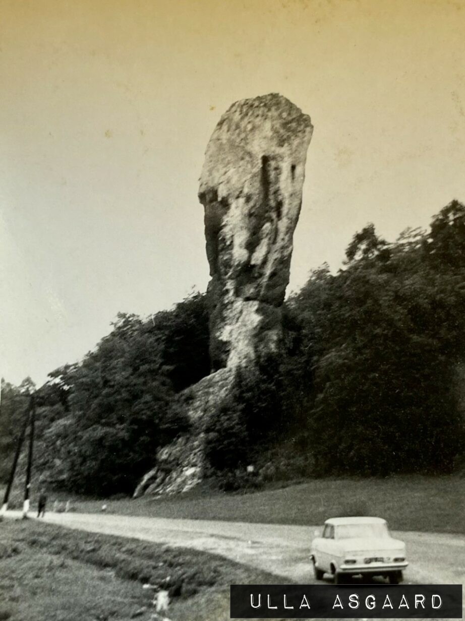 Parkeret ved Maczuga Herkules i Ojców National Park, Polen - 1964