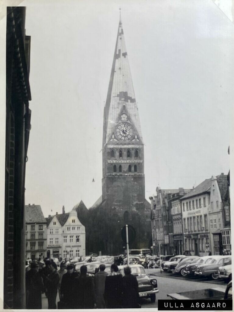 St. Johanniskirche, Lüneburg - Nord-Vest-Tyskland Maj 1958